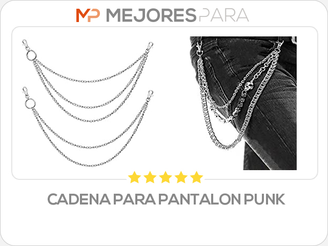 cadena para pantalon punk