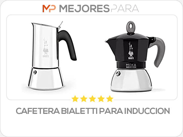 cafetera bialetti para induccion