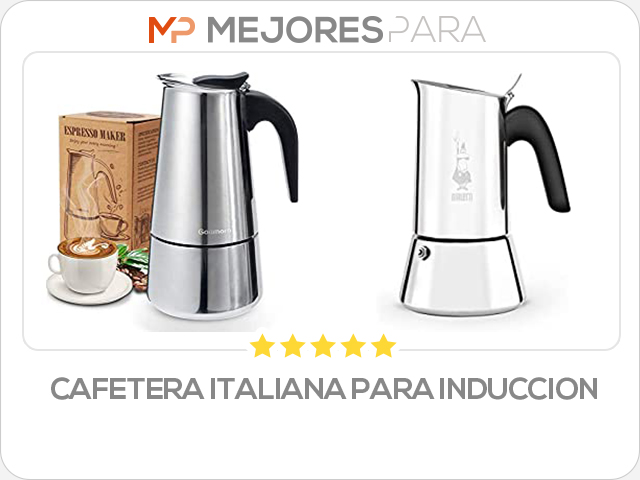 cafetera italiana para induccion