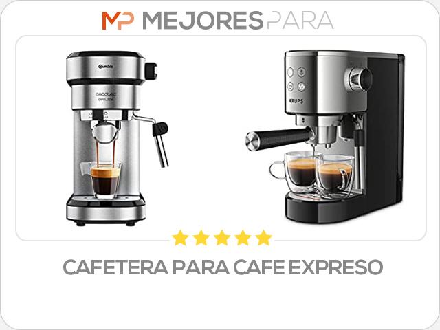 cafetera para cafe expreso