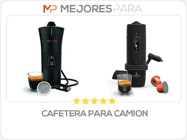 cafetera para camion