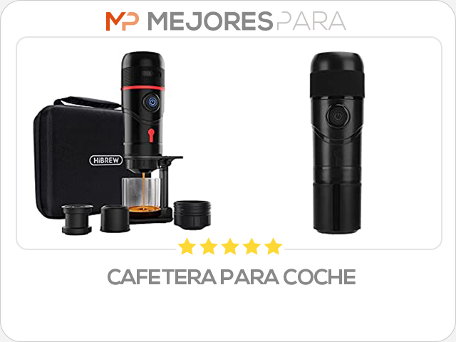 cafetera para coche