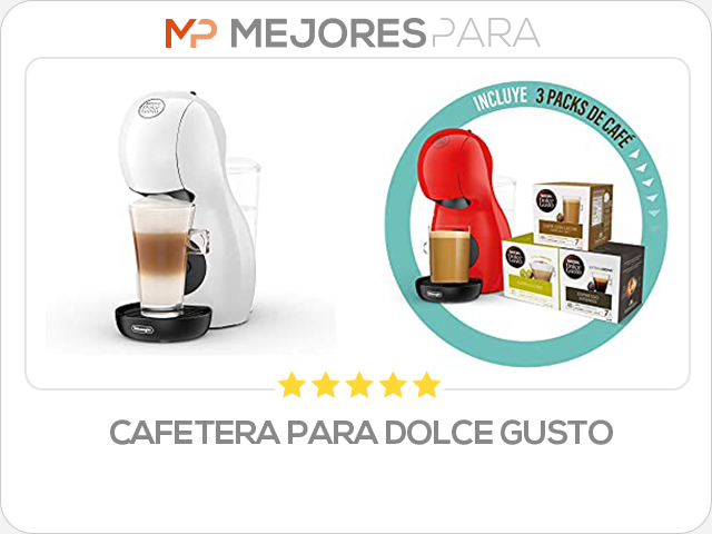 cafetera para dolce gusto