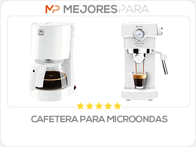 cafetera para microondas