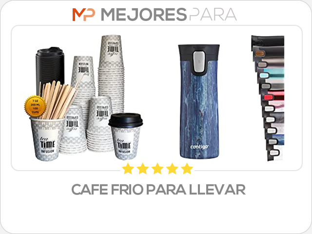 cafe frio para llevar