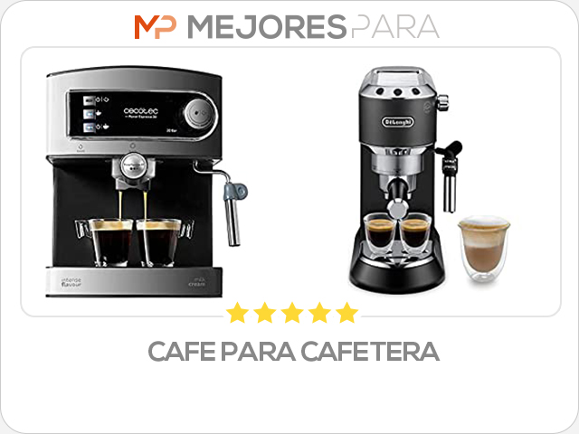 cafe para cafetera