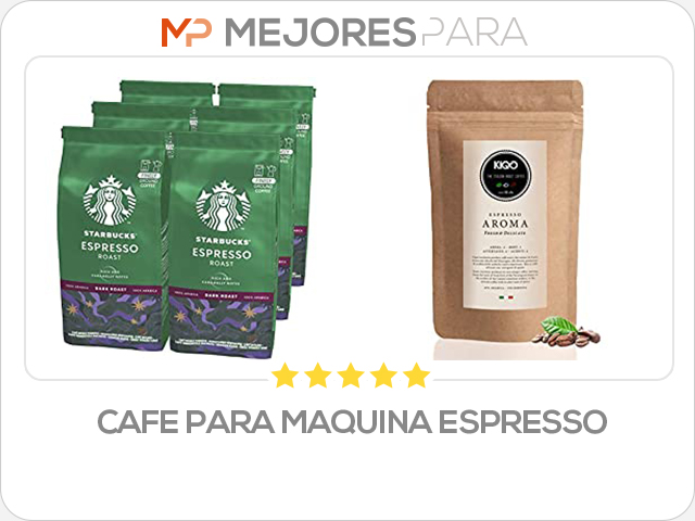 cafe para maquina espresso