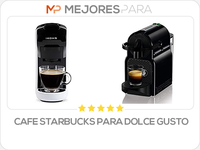 cafe starbucks para dolce gusto