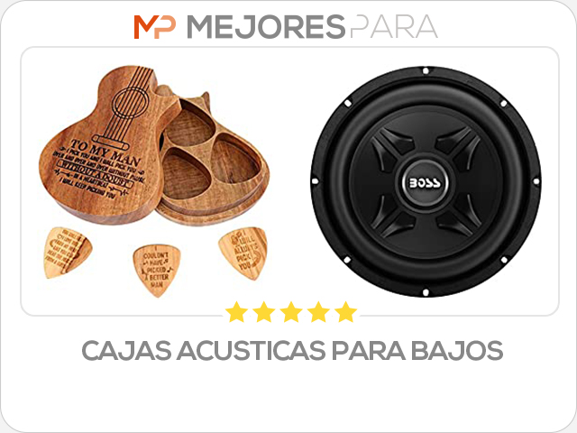 cajas acusticas para bajos