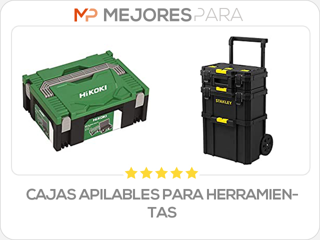 cajas apilables para herramientas