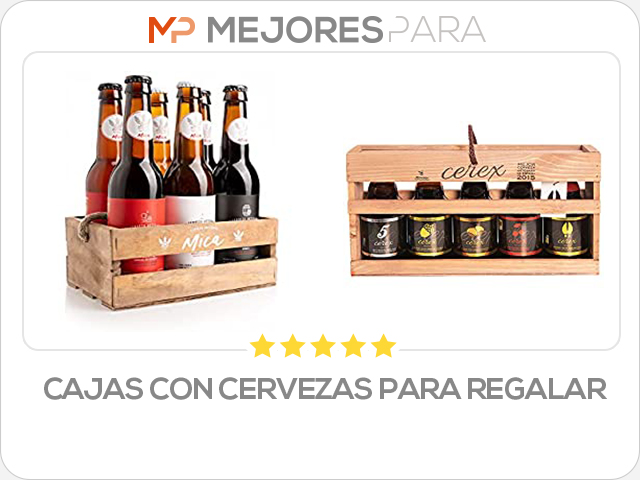 cajas con cervezas para regalar