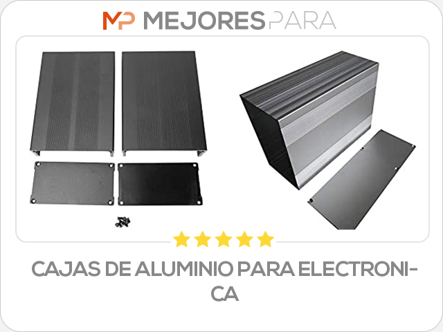 cajas de aluminio para electronica