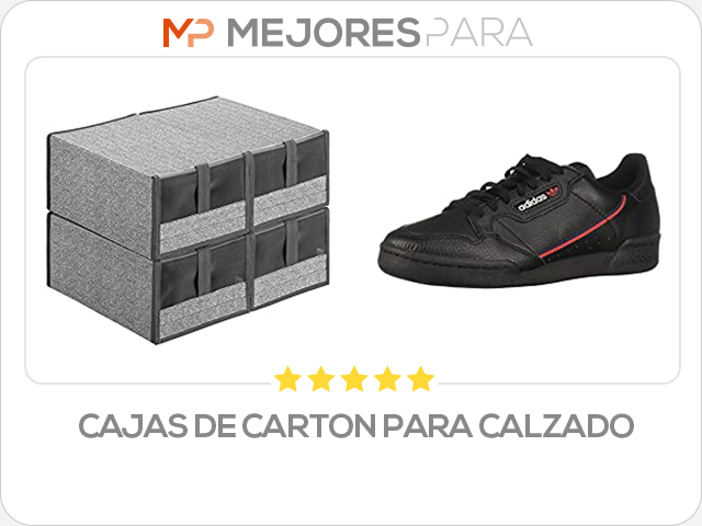 cajas de carton para calzado