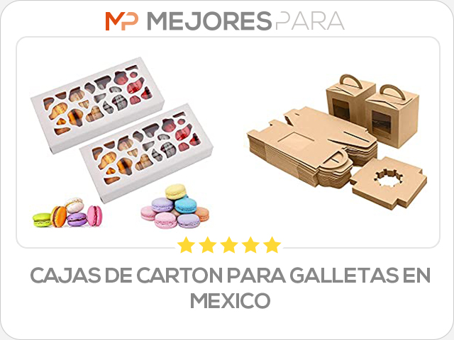 cajas de carton para galletas en mexico