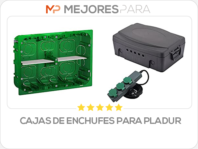 cajas de enchufes para pladur