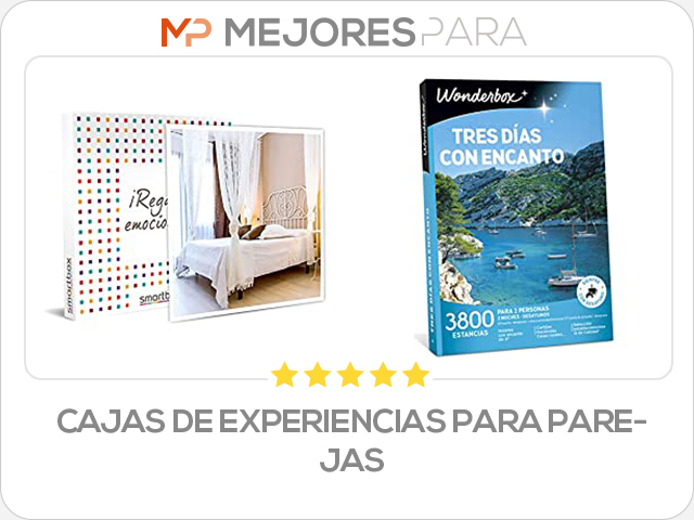 cajas de experiencias para parejas