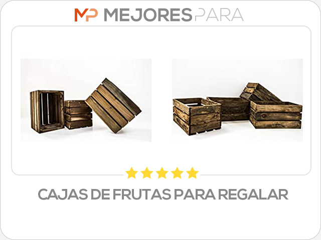 cajas de frutas para regalar