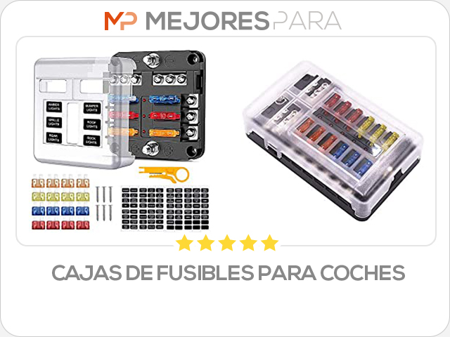 cajas de fusibles para coches