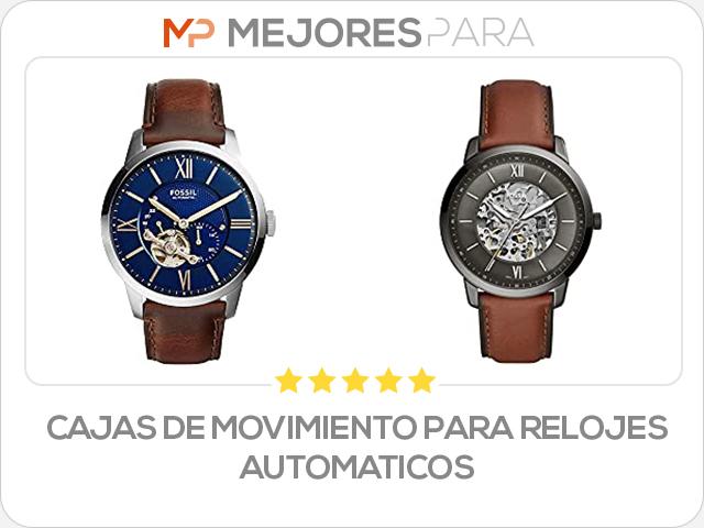 cajas de movimiento para relojes automaticos