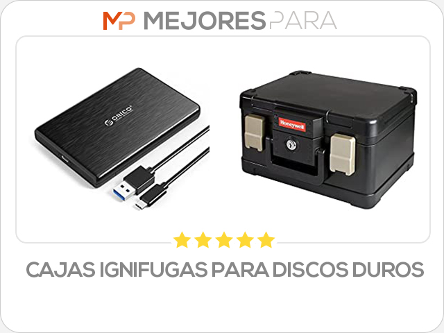 cajas ignifugas para discos duros