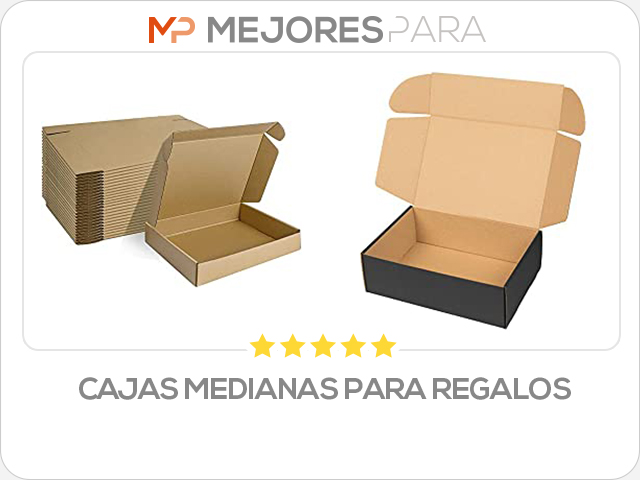 cajas medianas para regalos