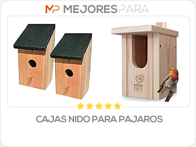 cajas nido para pajaros