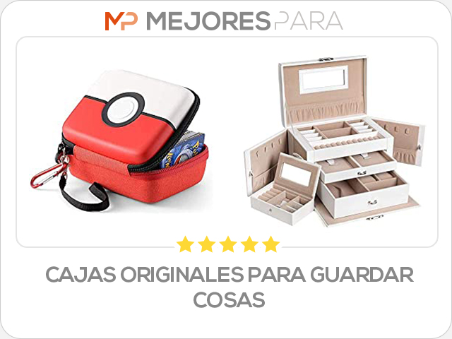 cajas originales para guardar cosas