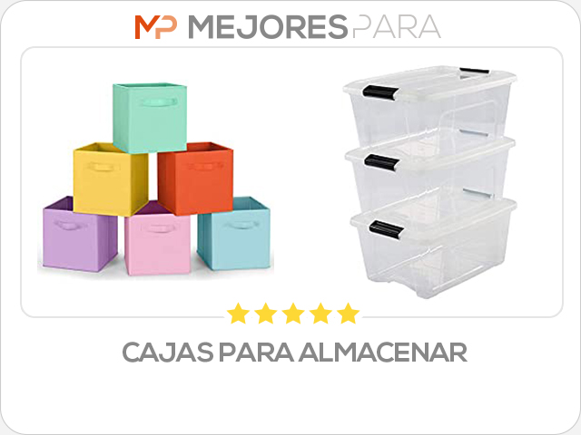 cajas para almacenar