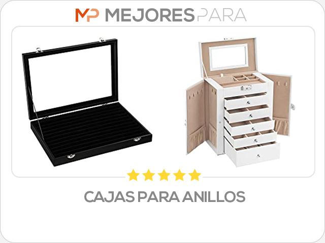 cajas para anillos