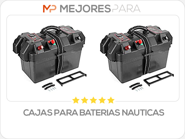 cajas para baterias nauticas