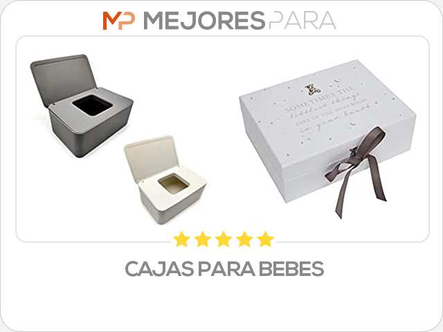 cajas para bebes