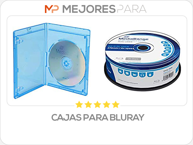 cajas para bluray