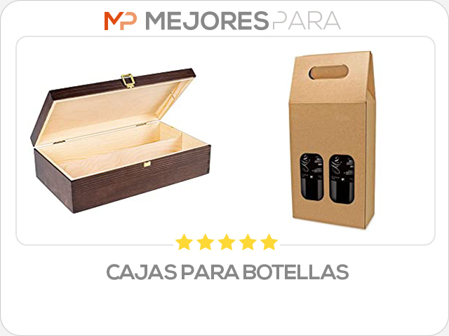 cajas para botellas