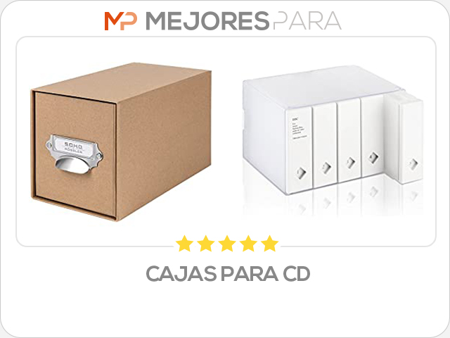 cajas para cd