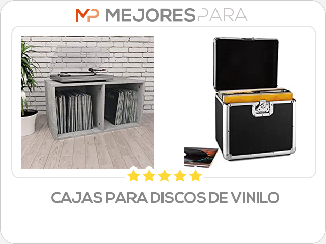 cajas para discos de vinilo