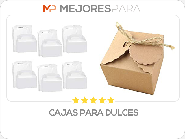 cajas para dulces