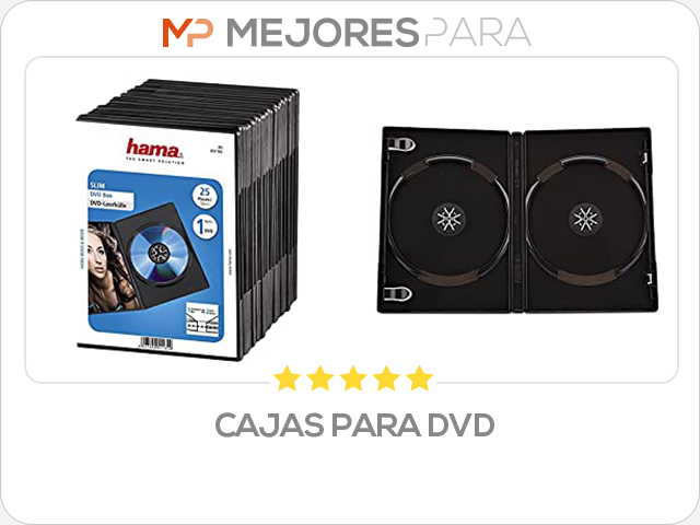 cajas para dvd