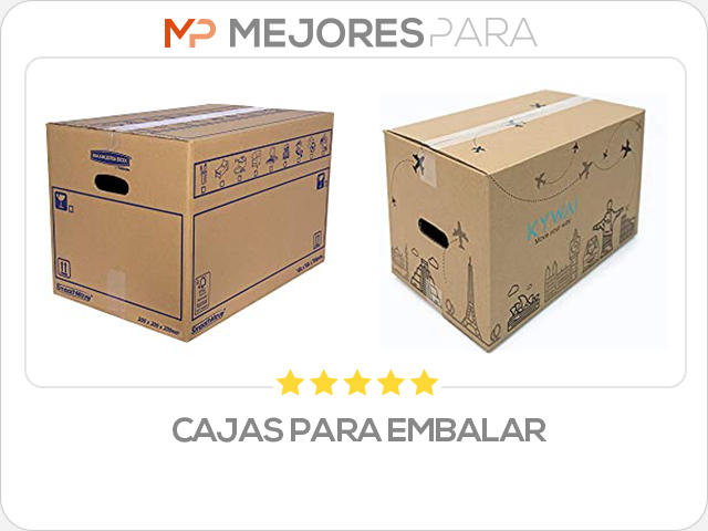 cajas para embalar