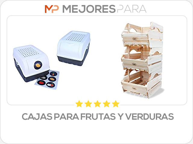 cajas para frutas y verduras