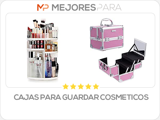 cajas para guardar cosmeticos