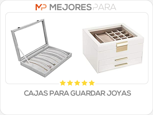 cajas para guardar joyas