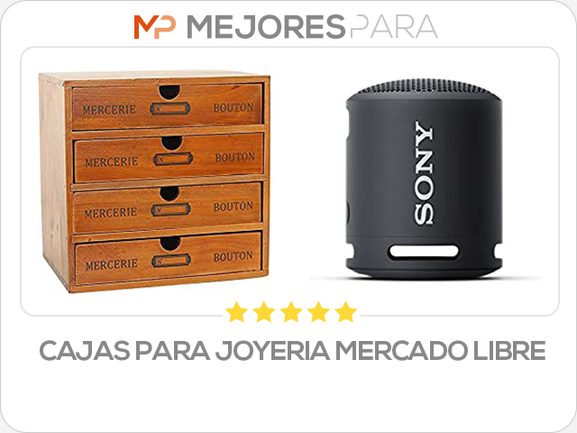 cajas para joyeria mercado libre