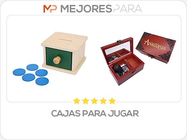 cajas para jugar