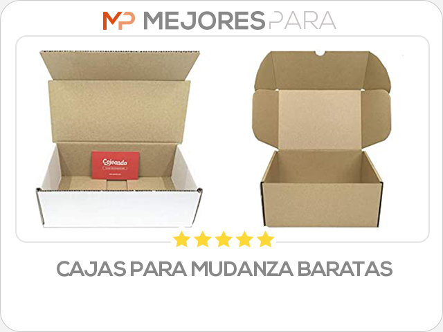 cajas para mudanza baratas