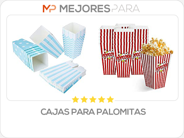 cajas para palomitas