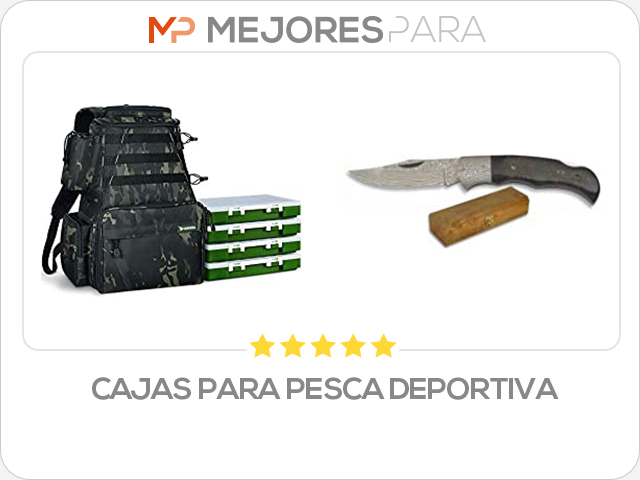 cajas para pesca deportiva