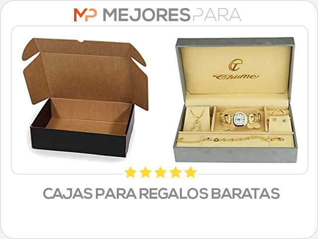 cajas para regalos baratas