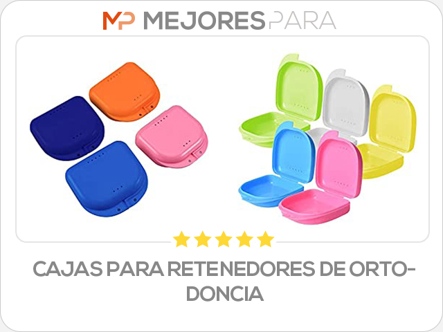 cajas para retenedores de ortodoncia