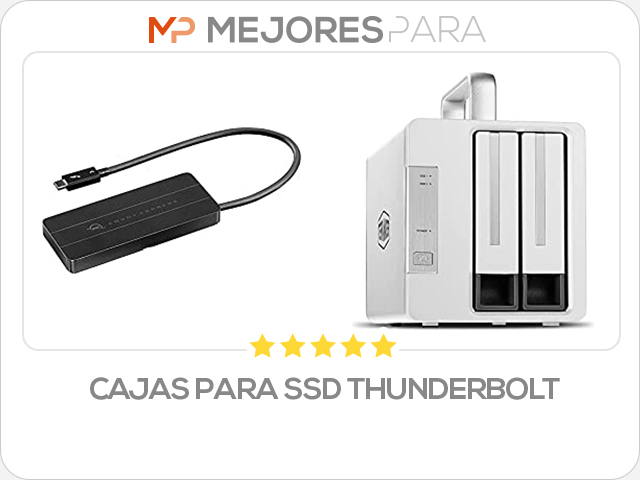 cajas para ssd Thunderbolt