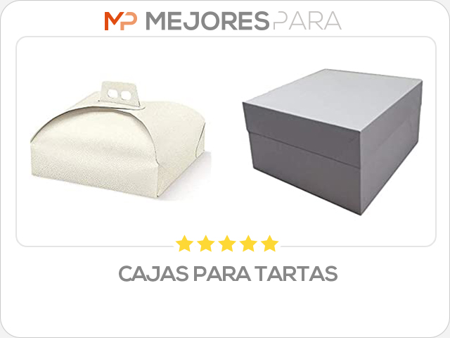 cajas para tartas